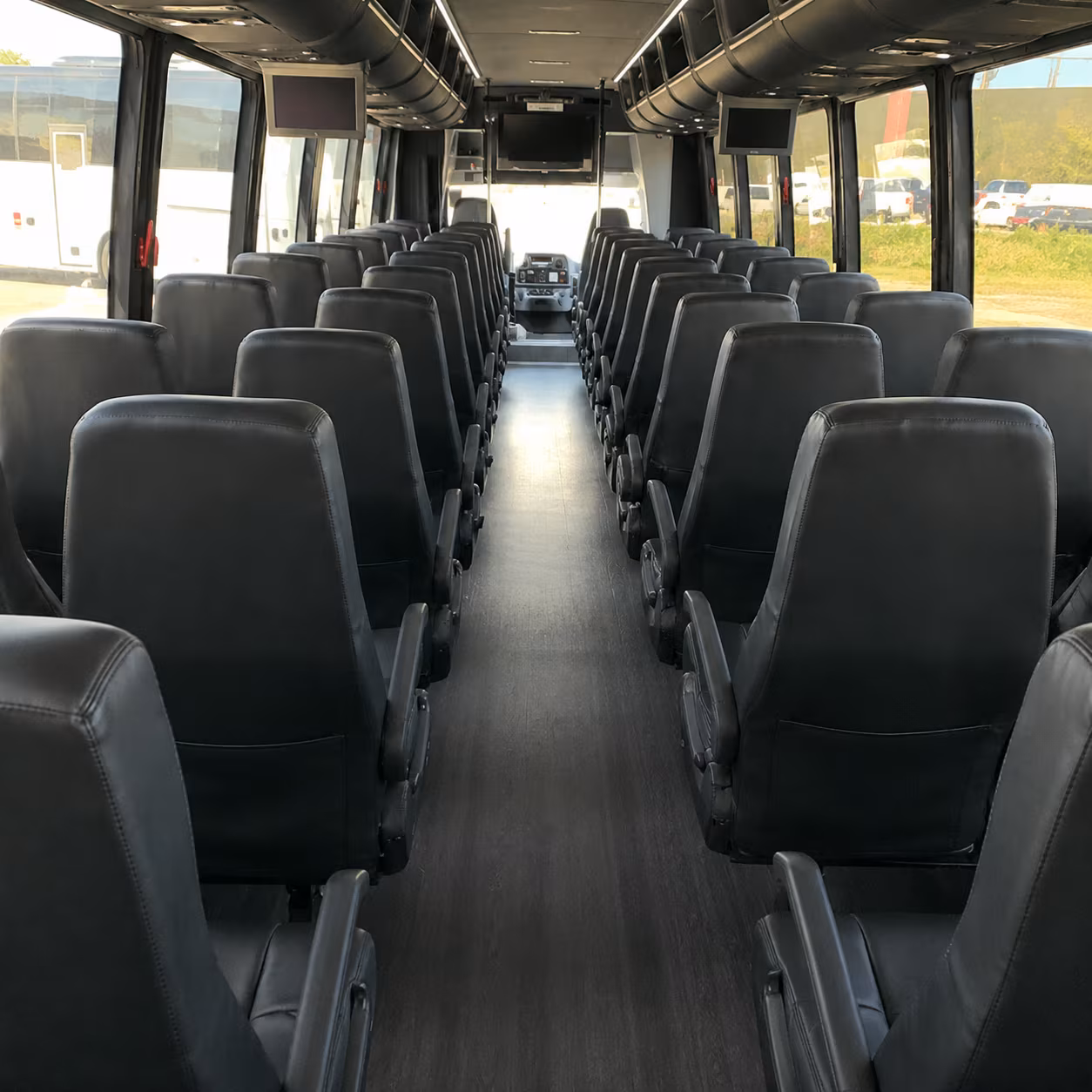 daly city 25 passenger minibus interior