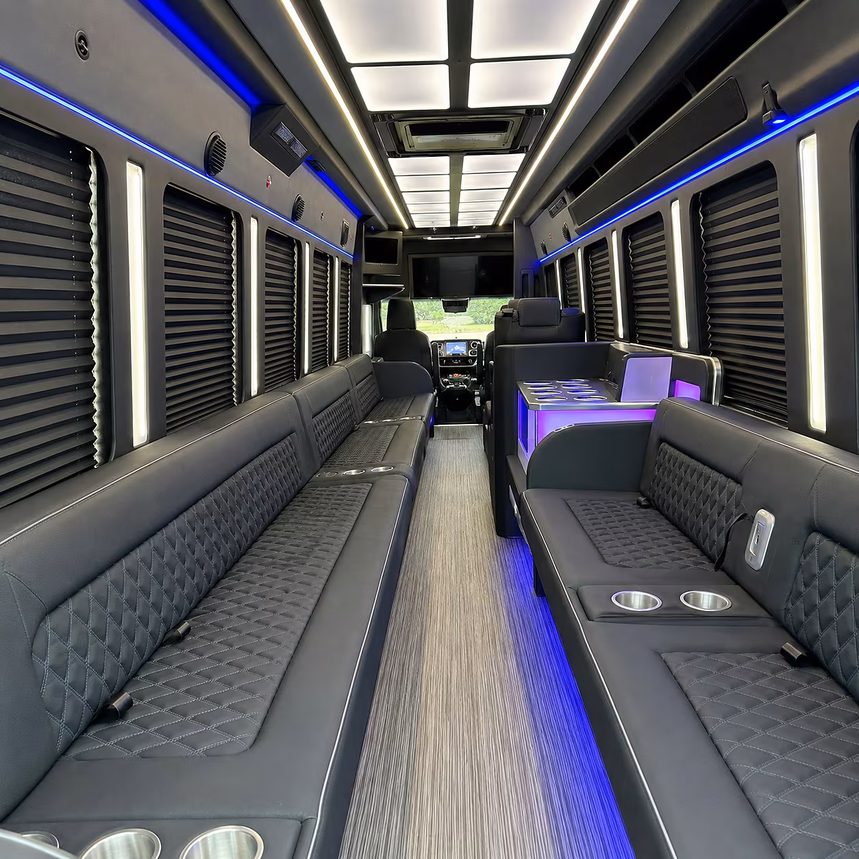 daly city party bus interior