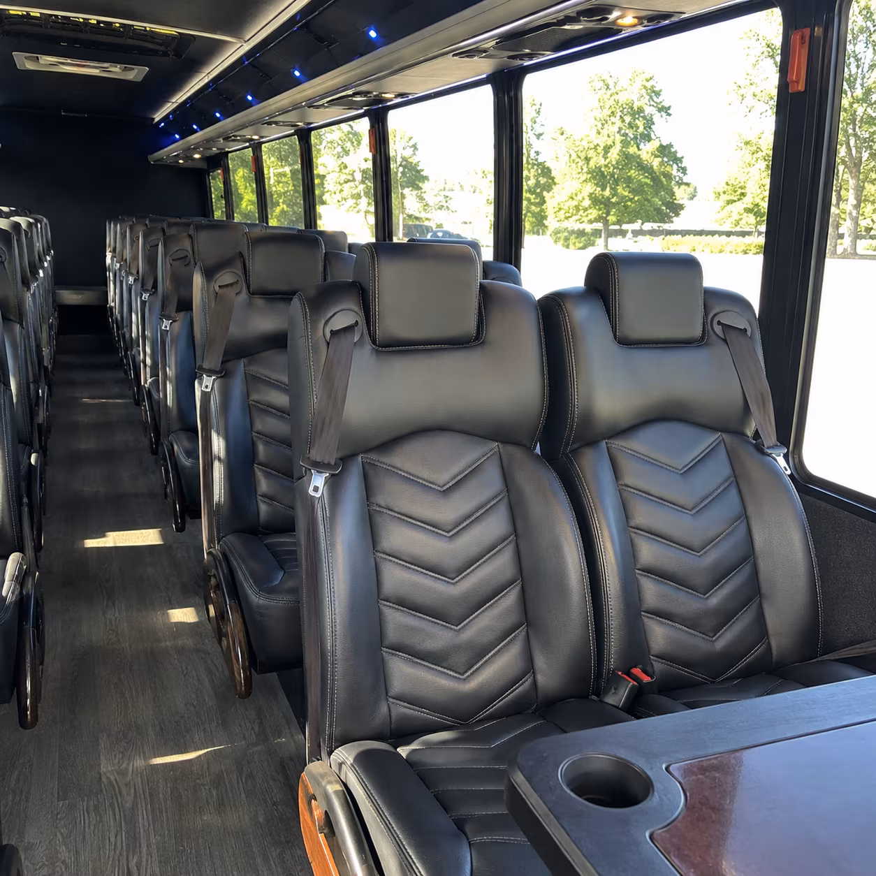 daly city prom transportation onboard seating