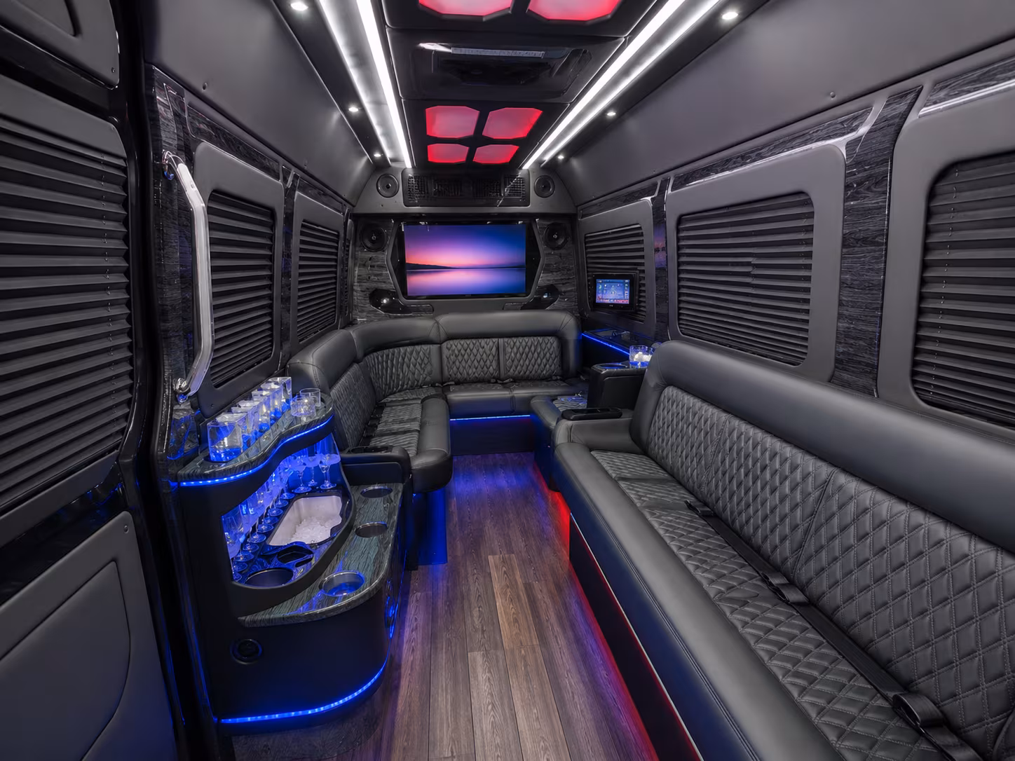 daly city sprinter limousine inside