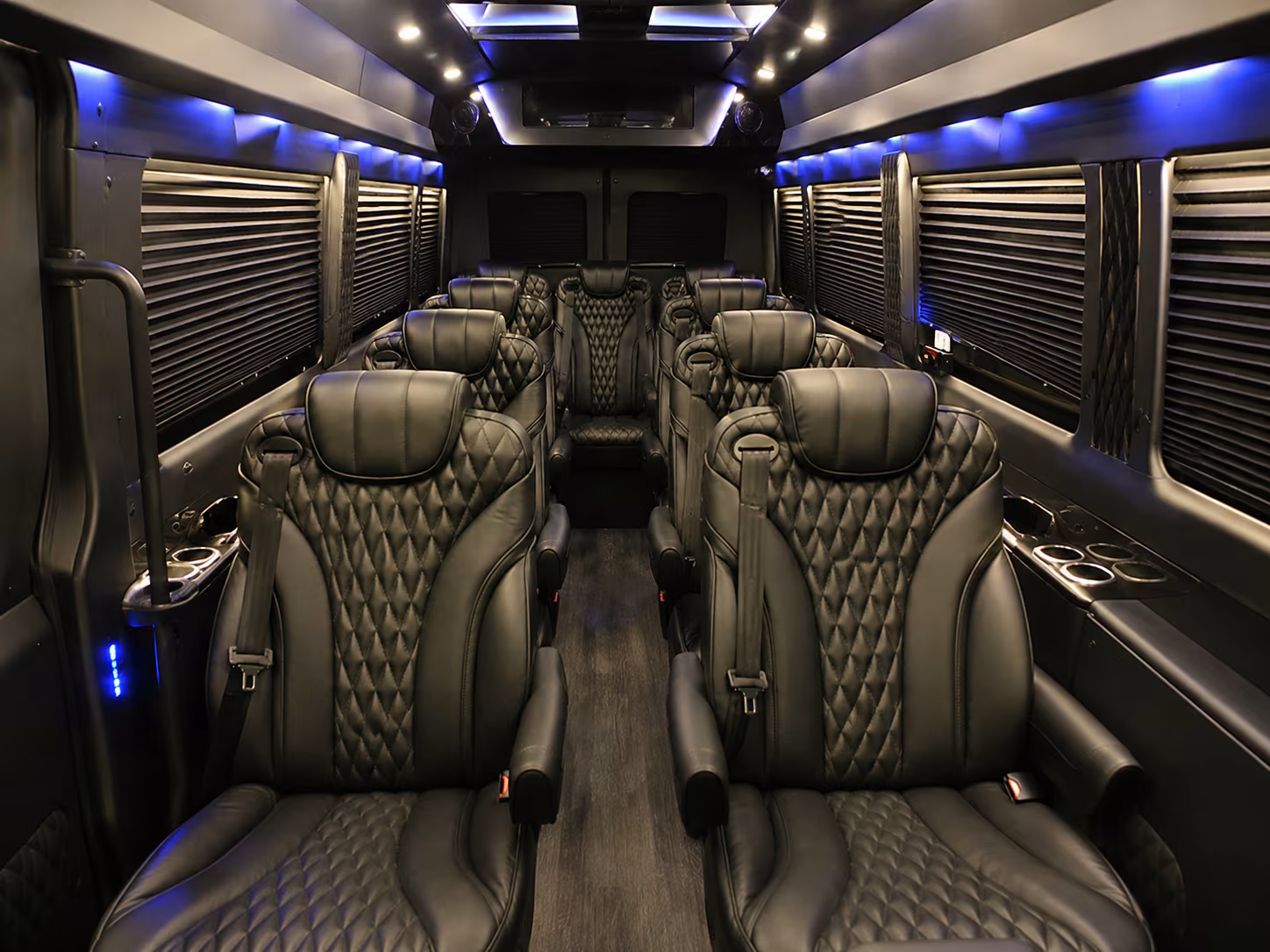 daly city sprinter van with driver interior