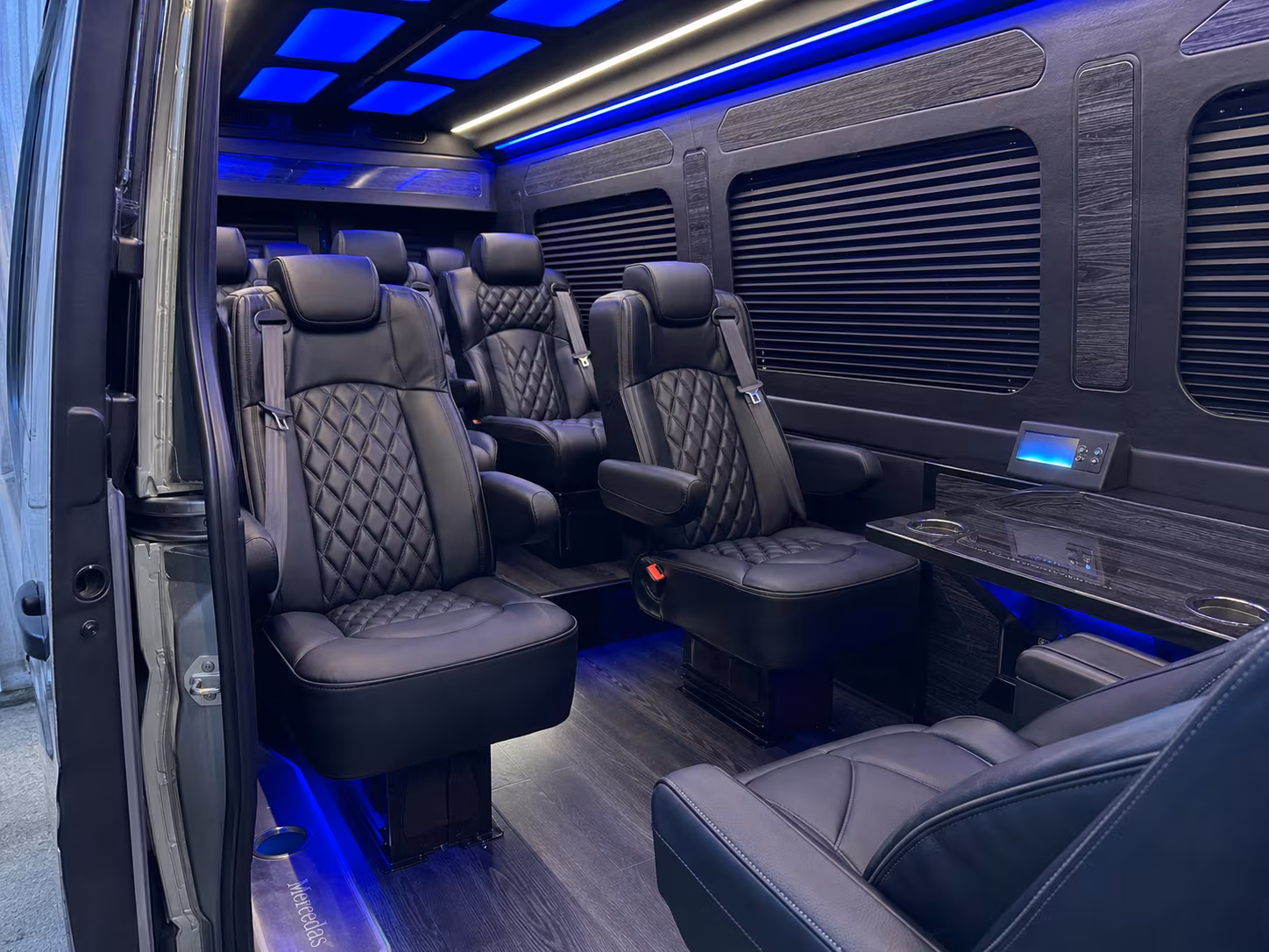 sprinter van transportation for groups and events across daly city