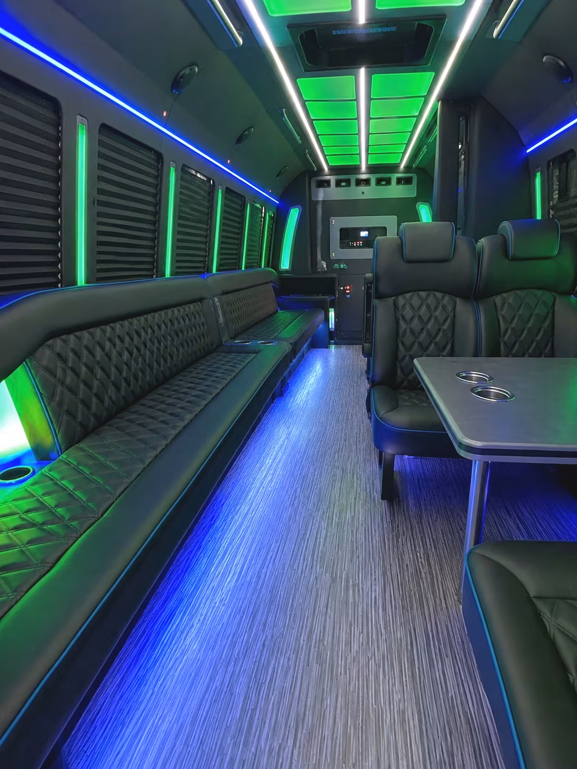 wedding party bus rental